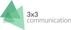Logo 3x3 communication